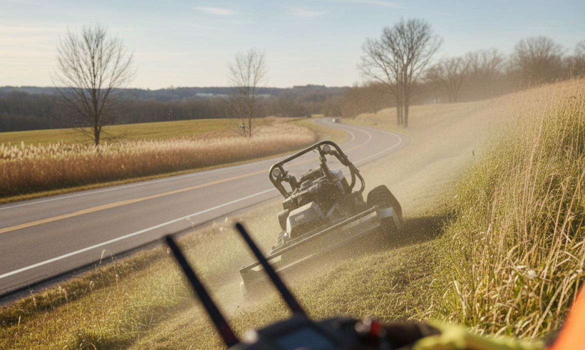 Steep Grade and Hillside Mowing